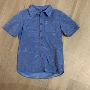 Boys north face Large button up